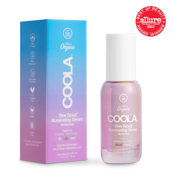 Coola - Crème solaire dew good illuminating sérum SPF 30