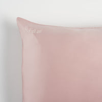 Seda - Taie d’oreiller pure soie "Rose poudré"