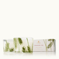 Thymes - Ensemble de bougies frasier fir